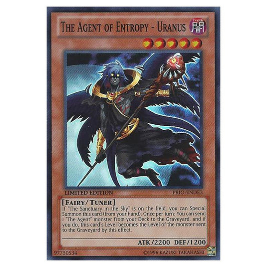 Yu-Gi-Oh! - Primal Origin - Deluxe Edition - The Agent of Entropy - Uranus (Super Rare) PRIO-ENDE3