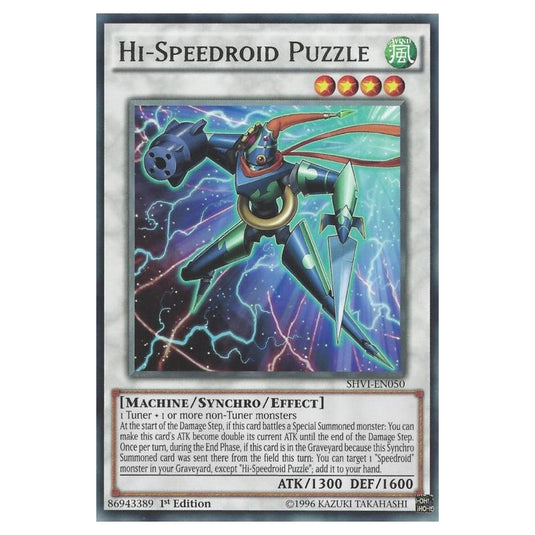 Yu-Gi-Oh! - Shining Victories - Hi-Speedroid Puzzle (Rare) SHVI-EN050