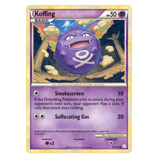 Pokemon - HGSS - Koffing - 70/123
