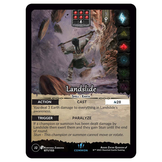 Genesis Battle of Champions - Welcome to Jaelara - Landslide (Common) J2071