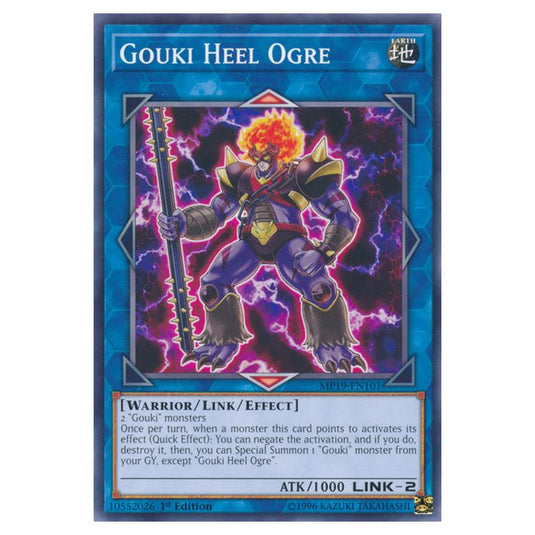 Yu-Gi-Oh! - 2019 Gold Sarcophagus Tin Mega Pack - Gouki Heel Ogre (Common) MP19-EN101