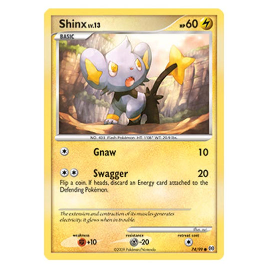 Pokemon - Platinum Arceus - Shinx - 74/99