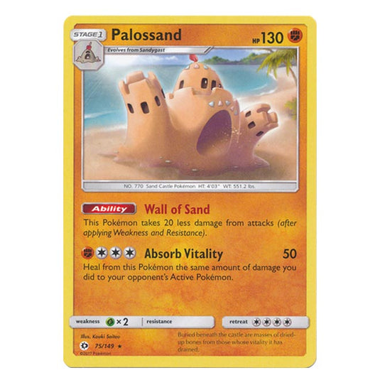 Pokemon - Sun & Moon - Base Set - Palossand - 75/149