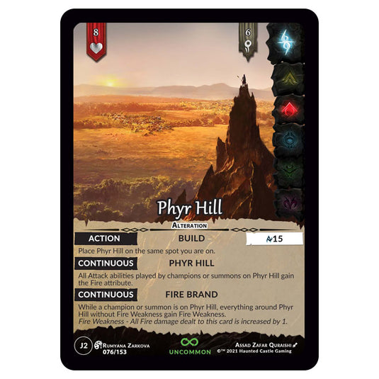 Genesis Battle of Champions - Welcome to Jaelara - Phyr Hill (Uncommon) J2076