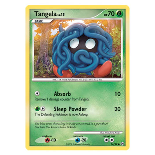 Pokemon - Platinum Arceus - Tangela - 76/99