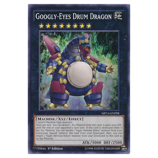 Yu-Gi-Oh! - 2014 Mega-Tin Mega Pack - Googly-Eyes Drum Dragon (Common) MP14-EN098