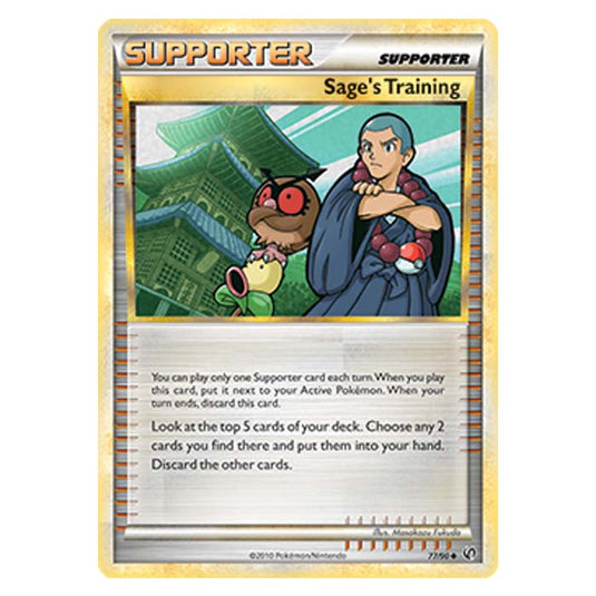 Pokemon - HGSS Undaunted - Sages Training - 77/90