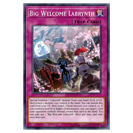 Yu-Gi-Oh! - OTS Tournament Pack 23 - Big Welcome Labrynth (Ultimate Rare) OP23-EN003