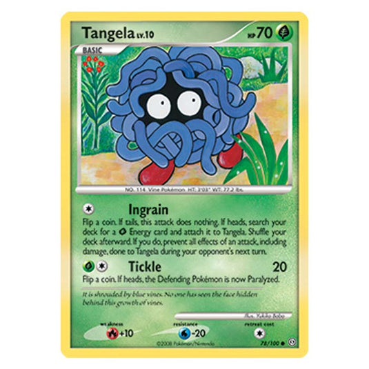 Pokemon - Diamond And Pearl Stormfront - Tangela - 78/100