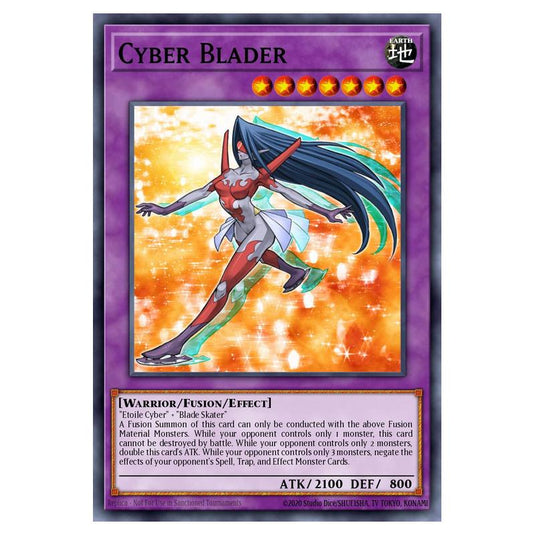 Yu-Gi-Oh! - Speed Duel GX - Duel Academy Box - Cyber Blader (Secret Rare) SGX1-ENE21