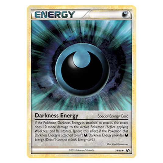 Pokemon - HGSS Undaunted - Darkness Energy - 79/90