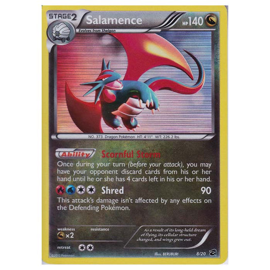 Pokemon - Dragon Vault - Salamence - 8/20