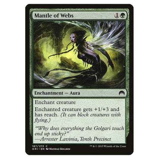 Magic The Gathering - Magic Origins - Mantle Of Webs - 187/272