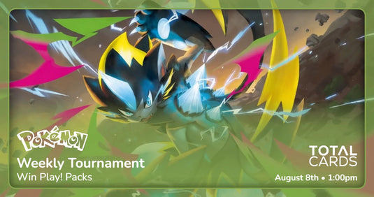 Pokémon - Weekly Tournament - Saturday 1pm (08/08/26)