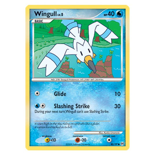 Pokemon - Platinum Arceus - Wingull - 80/99