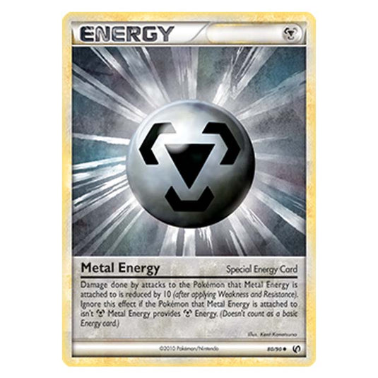 Pokemon - HGSS Undaunted - Metal Energy - 80/90