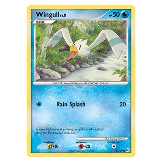 Pokemon - Platinum Arceus - Wingull - 81/99