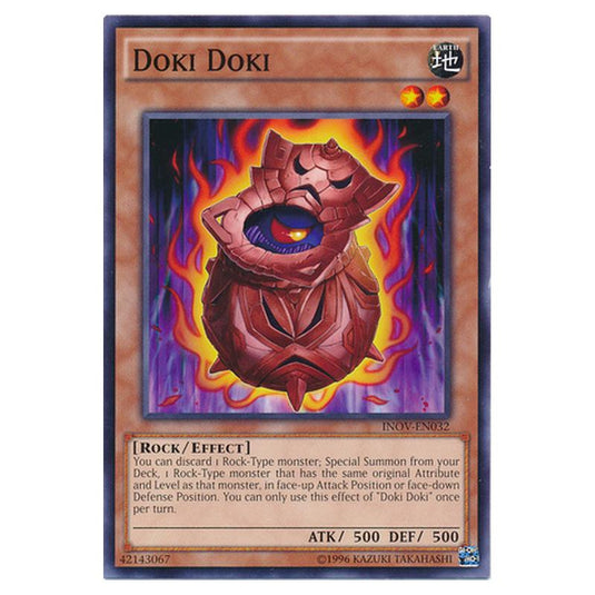 Yu-Gi-Oh! - Invasion - Vengeance - Doki Doki (Common) INOV-EN032