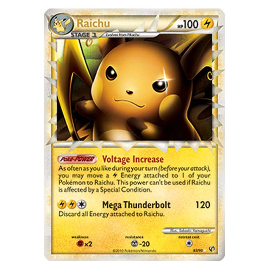 Pokemon - HGSS Undaunted - Raichu - 83/90