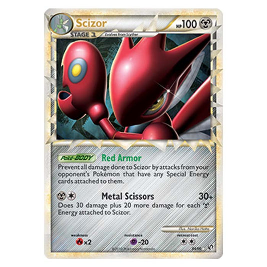 Pokemon - HGSS Undaunted - Scizor - 84/90