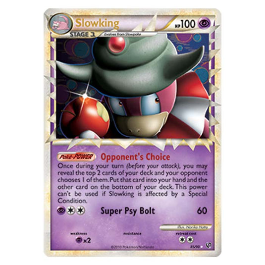 Pokemon - HGSS Undaunted - Slowking - 85/90