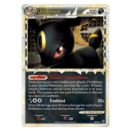 Pokemon - HGSS Undaunted - Umbreon - 86/90