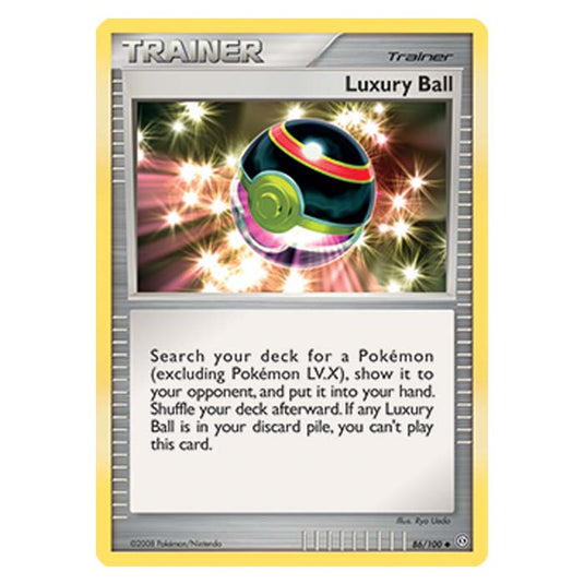 Pokemon - Diamond And Pearl Stormfront - Luxury Ball - 86/100