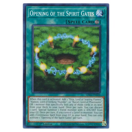 Yu-Gi-Oh! - Structure Deck - Sacred Beasts - Opening of the Spirit Gates (Common) SDSA-EN020