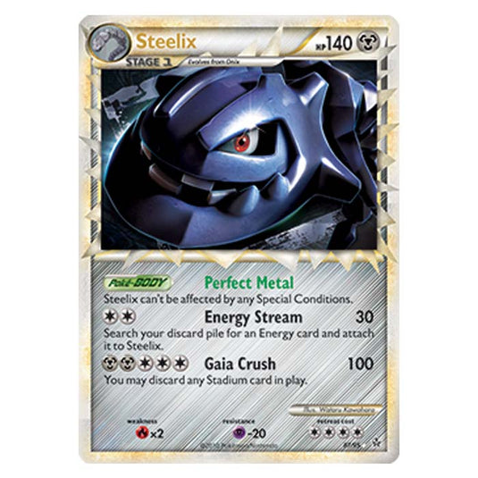 Pokemon - HGSS - Unleashed - Steelix (Prime) 87/95