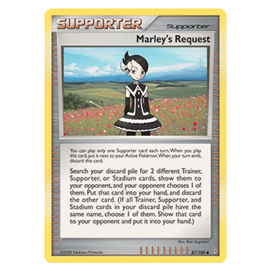 Pokemon - Diamond And Pearl Stormfront - Marleys Request - 87/100