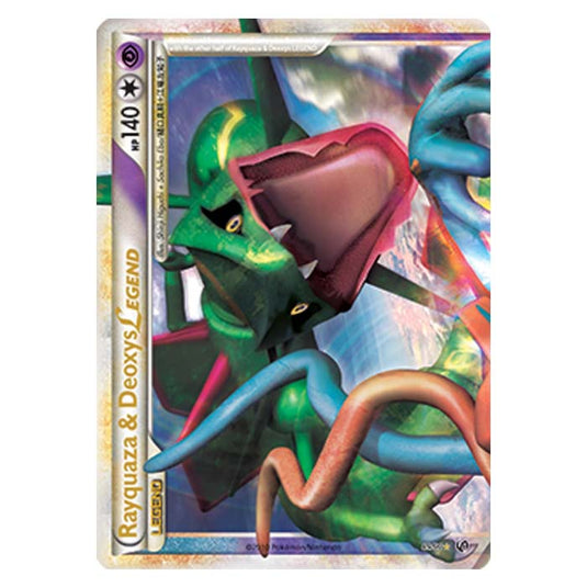 Pokemon - HGSS Undaunted - Rayquaza & Deoxys LEGEND - 89/90