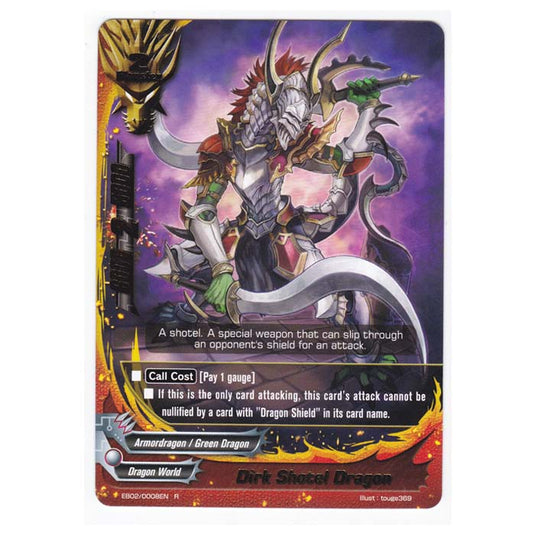 Future Card Buddyfight - Great Clash Dragon VS Danger - Dirk Shotel Dragon - 8/48