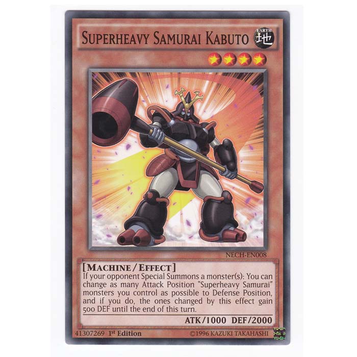 Yu-Gi-Oh! - The New Challengers - Superheavy Samurai Kabuto - 8/99 Yu-Gi-Oh! - The New Challengers - Superheavy Samurai Kabuto - 8/99