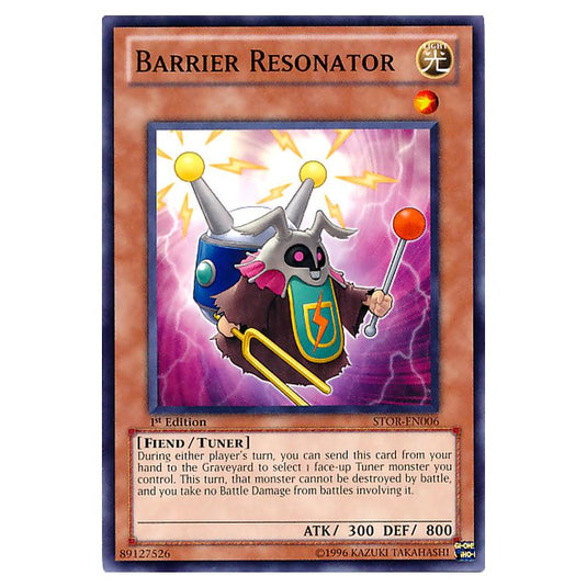 Yu-Gi-Oh! - Storm of Ragnarok - Barrier Resonator (Common) STOR-EN006
