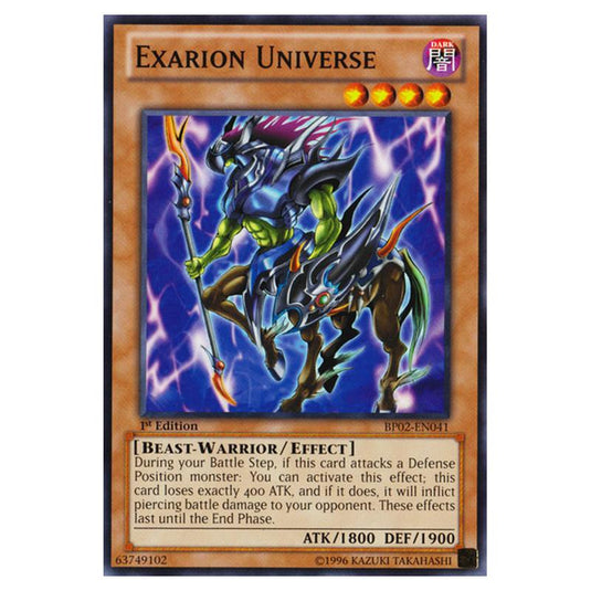 Yu-Gi-Oh! - Battle Pack 2 - War of the Giants - Exarion Universe (Common) BP02-EN041