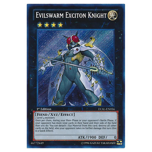 Yu-Gi-Oh! - Legacy of the Valiant - Evilswarm Exciton Knight (Secret Rare) LVAL-EN056