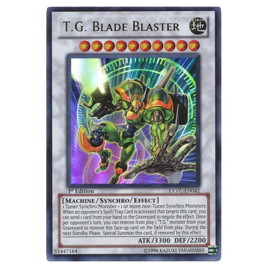 Yu-Gi-Oh! - Extreme Victory - T.G. Blade Blaster (Ultra Rare) EXVC-EN042