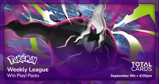 Pokémon - Weekly League Tournament - Wednesday 6pm (09/09/26)