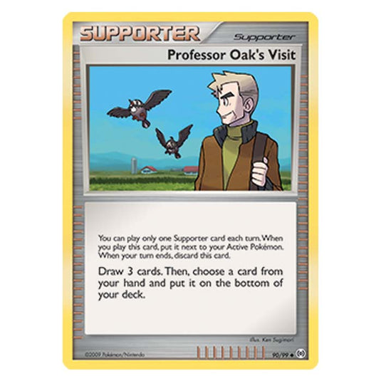 Pokemon - Platinum Arceus - Professor Oaks Visit - 90/99