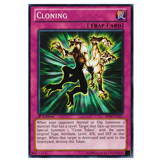 Yu-Gi-Oh! - Battle Pack 2 - War of the Giants - Cloning (Common) BP02-EN191