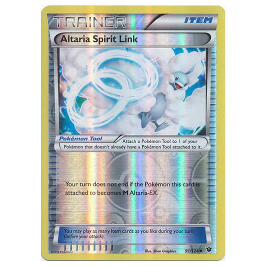 Pokemon - XY - Fates Collide (Reverse Holo) - Altaria Spirit Link - 91/124