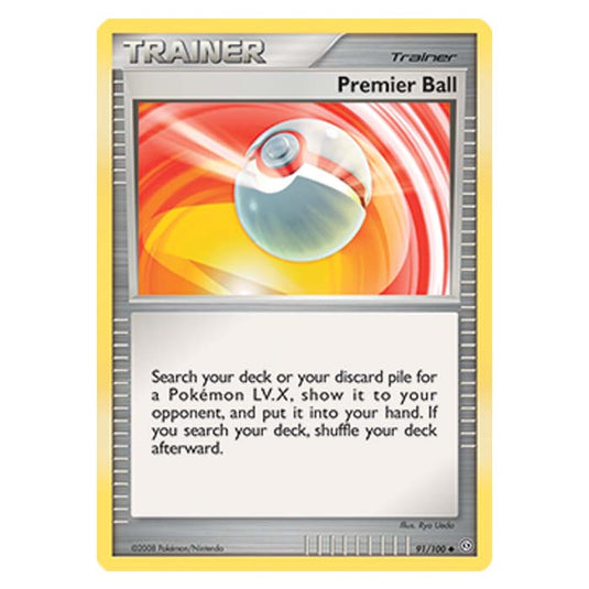 Pokemon - Diamond And Pearl Stormfront - Premier Ball - 91/100