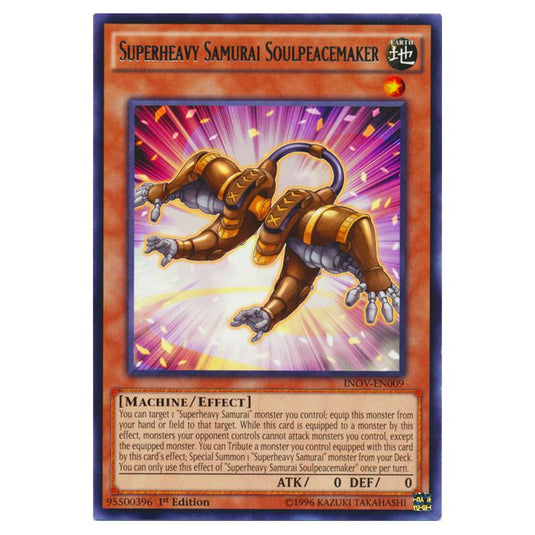 Yu-Gi-Oh! - Invasion - Vengeance - Superheavy Samurai Soulpeacemaker (Rare) INOV-EN009