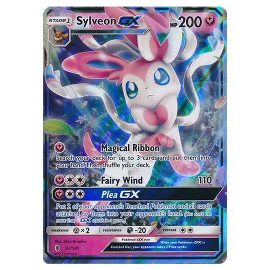Pokemon - Sun & Moon - Guardians Rising - Sylveon-GX - 92/145