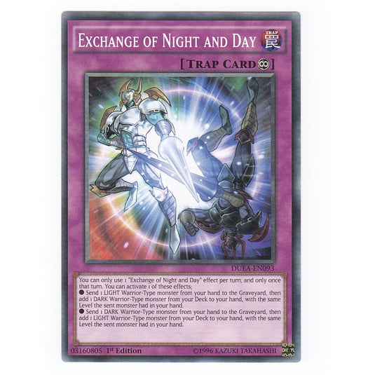 Yu-Gi-Oh! - Duelist Alliance - Exchange of Night and Day - 93/99
