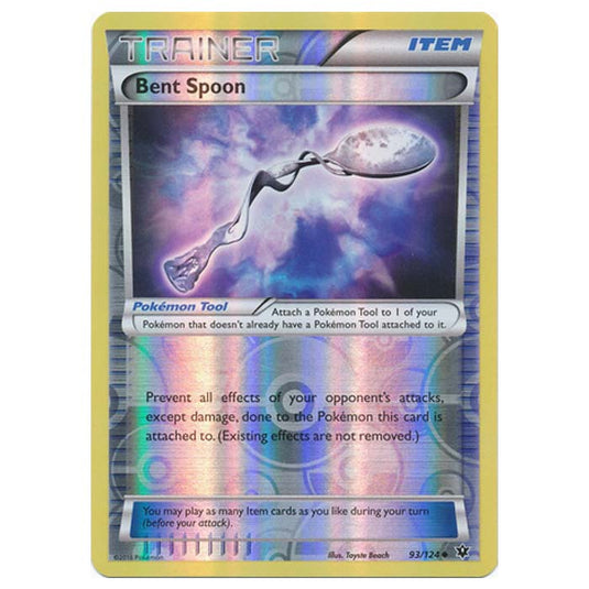 Pokemon - XY - Fates Collide (Reverse Holo) - Bent Spoon - 93/124