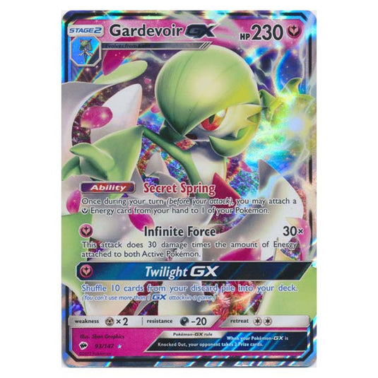 Pokemon - Sun & Moon - Burning Shadows - Gardevoir-GX - 93/147