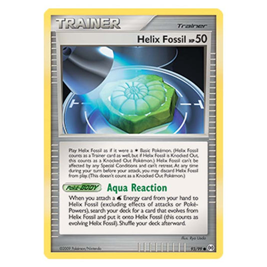 Pokemon - Platinum Arceus - Helix Fossil - 93/99