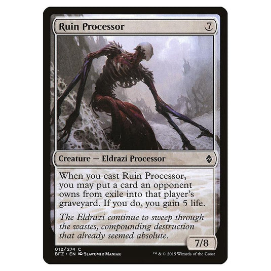 Magic The Gathering - Battle For Zendikar - Ruin Processor - 12/274 (Foil)