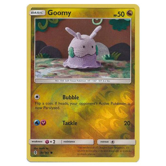 Pokemon - Sun & Moon - Guardians Rising - (Reverse Holo) - Goomy - 94/145
